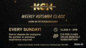 Kizomba dance class Peterborough