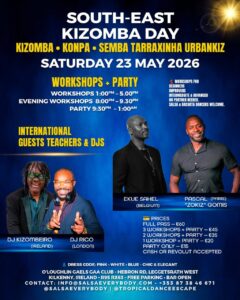 Kizomba • Konpa • Semba Day Experience + Party | Kilkenny | 23 May 2026