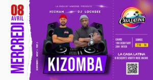 KIZOMBA MERCREDI à la Casa Latina