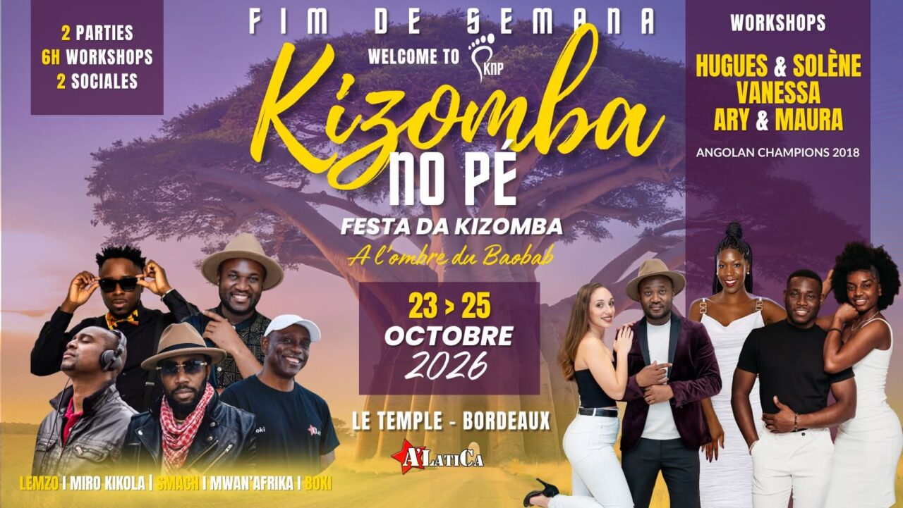 KIZOMBA NO PÉ – Festa da Kizomba – 2026