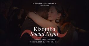 Kizomba Social Night – October 2026 – Shoonya