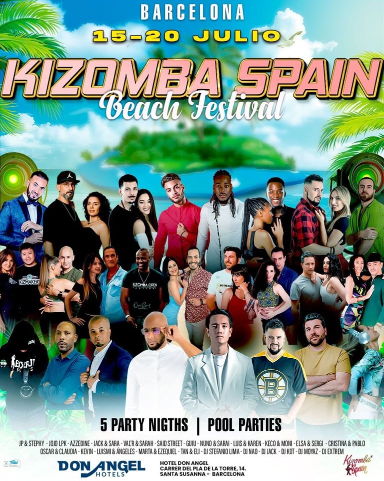 Kizomba Spain WORLD CONGRESS 2026 – Ven con Elsa y Sergi