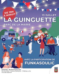 La Guinguette de Bois-le-Roi avec FunkaSoulic