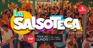 La SALSOTECA – Tous les lundis, Salsa & Bachata à l&rsquo;air libre au Barapapa – GRATUIT