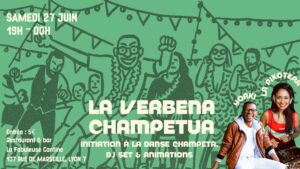 La Verbena Champetua – Initiation champeta, Dj Set & animations
