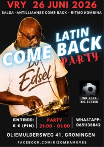 latin, Come Back & Ritmo Combina Party met Dj Edsel !