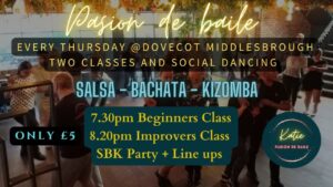 Latin Dance Classes – every Thursday in Middlesbrough 💃 🕺