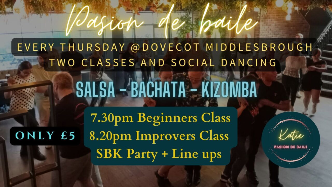 Latin Dance Classes – every Thursday in Middlesbrough 💃 🕺