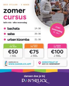 Latin Mix Zomer cursus! ☀️