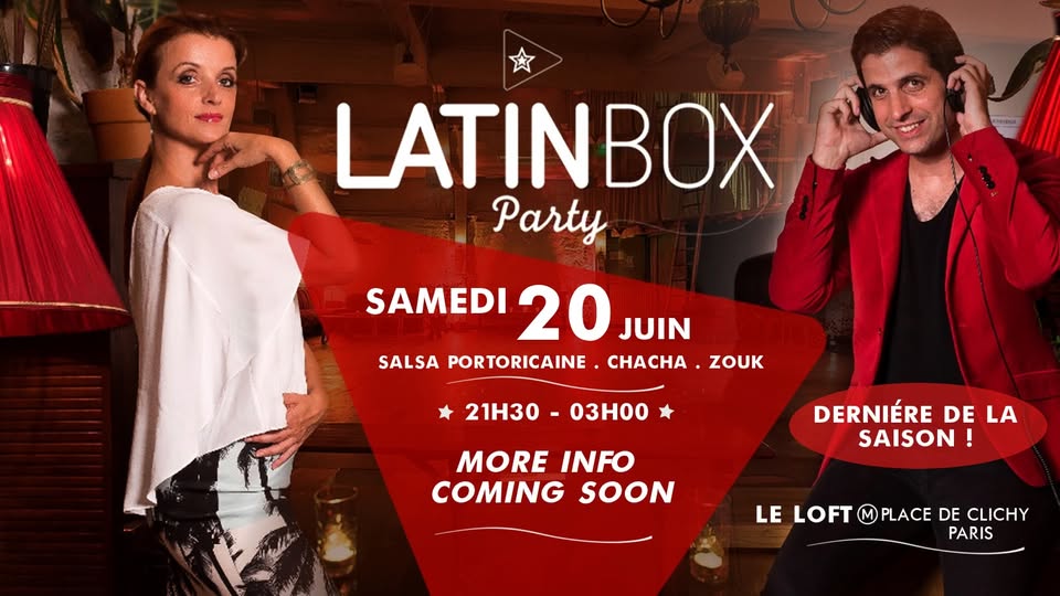 LatinBoxParty Soirée Salsa Portoricaine — Paris