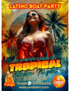 Latino Boat Party Tropical