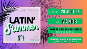 LATIN&rsquo;SUMMER4 – 28AOUT26