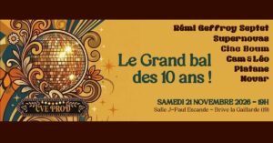 Le Grand bal des 10 ans de CVE !