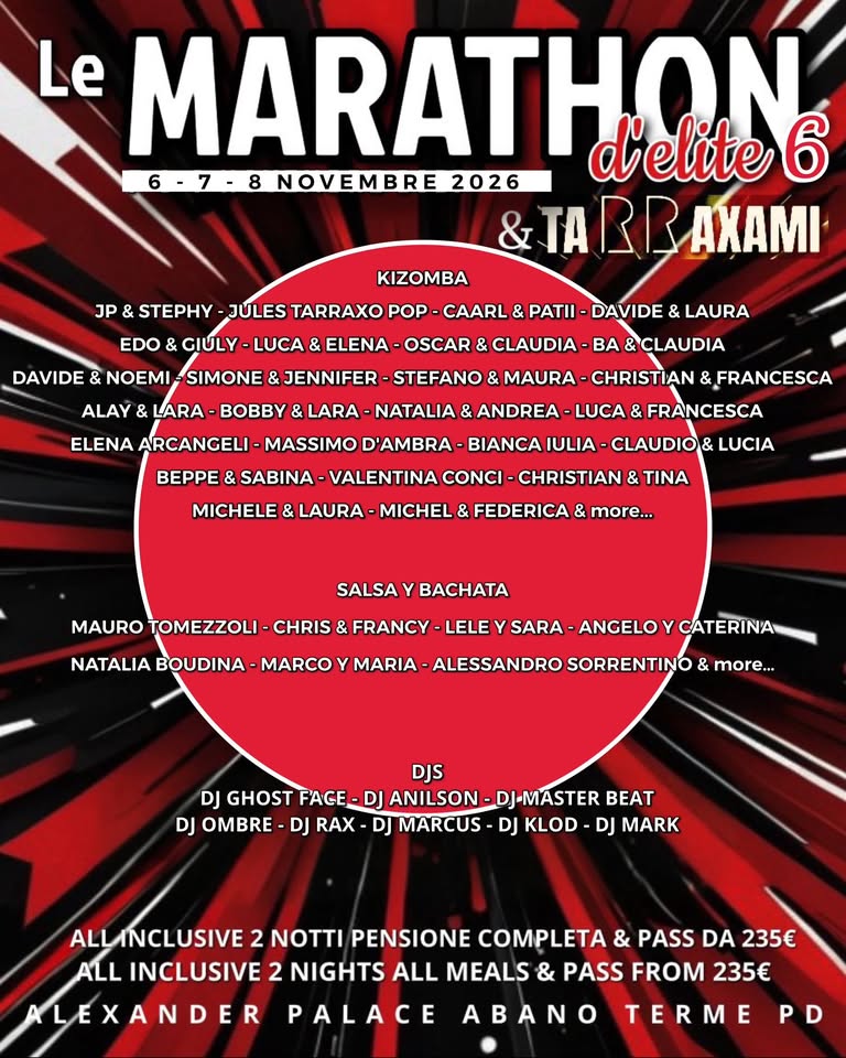 Le Marathon d’Elité 6th Edition & Tarraxami