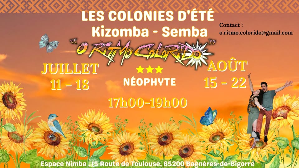 Les Colonies d&rsquo;été – Kizomba Semba