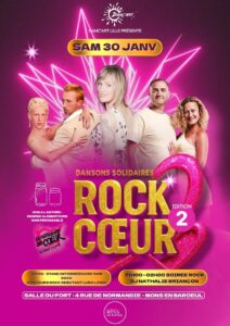 💖 LES DANSONS SOLIDAIRES – ROCK CŒUR – 2ème Édition 💖