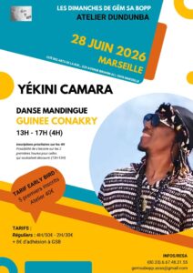 Les Dimanches de GSB / Yékini CAMARA/ Atelier DUNDUNBA