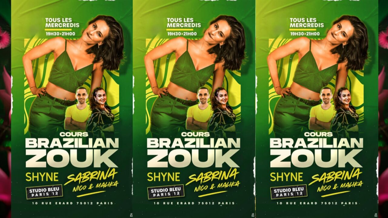 💚 Les mercredis Zouk brésilien avec Sabrina et sa team — Paris