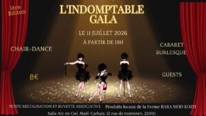 L&rsquo;Indomptable Gala
