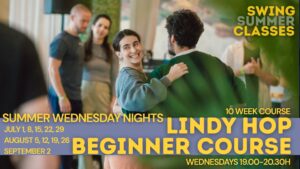 Lindy Hop Beginner/Level 1 Course (EARLY BIRD ENDS 17 June)
