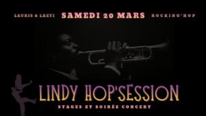 Lindy hop&rsquo;session samedi 20 mars 2027