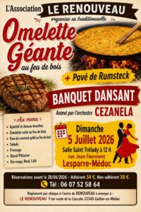 L&rsquo;OMELETTE GEANTE