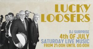 LUCKY LOSERS – Saturday Live Music Event at KZ&rsquo;s Big 5!