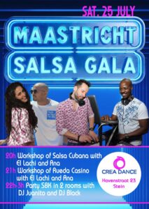 MAASTRICHT SALSA GALA #Sat. 25 July 2026 #Crea Dance Stein