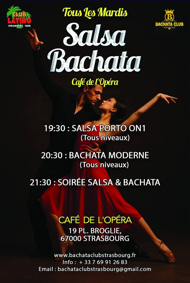 🔥 MARDI LATINO 🔥 Café de l&rsquo;Opéra