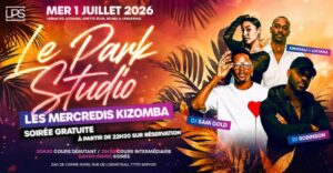 Mercredi 1er Juillet – Les Mercredis Kizomba – Park Studio