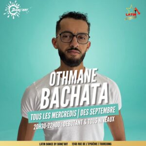 Mercredi – Cours de Bachata à Tourcoing avec Othmane