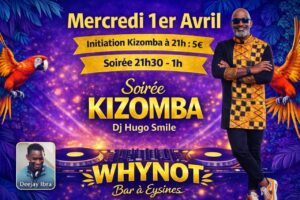 MERCREDI KIZOMBA Avec Dj Hugo Smile 🫶🏿🫶🏿