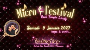 Micro Festival Swing 5ème édition samedi 9 janvier 2027 !