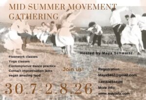 MID SUMMER movement GATHERING/ Lake studios/ BERLIN