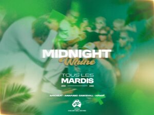 MIDNIGHT WHINE – Soirée Afrobeat, Amapiano, Dancehall, Hip-hop❤️‍🔥