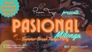 💕❤️‍🔥Milonga Pasional❤️‍🔥💕 ⛱️ Summer Break Tango Party ⛱️