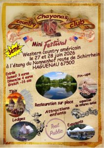 Mini festival western américain