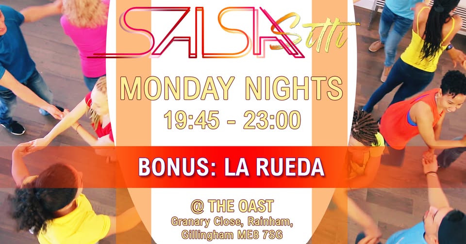 Mondays in SalsaSitti – your weekly dance classes in Medway and Swale!