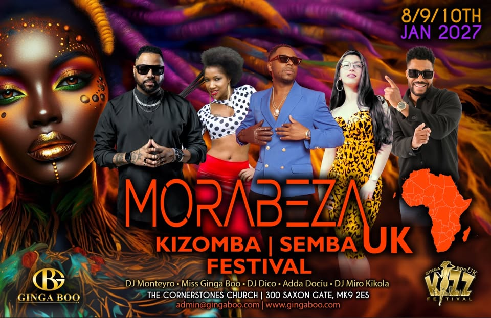 Morabeza UK Kizomba Festival | International & UK Guest dancers | Quality Dancing Garanteed