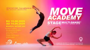 MOVE ACADEMY – L&rsquo;été de la danse : 5 jours d&rsquo;immersion pour révéler son talent