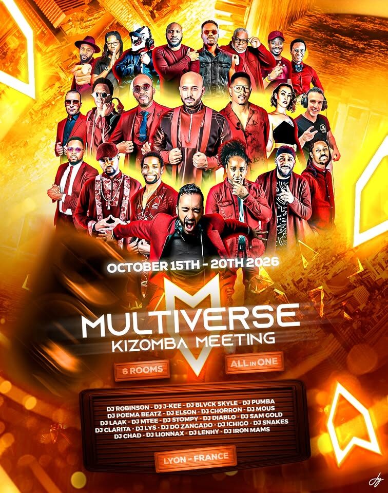 Multiverse Kizomba Meeting (6 Rooms) – Lyon – All in One – 1st Edition