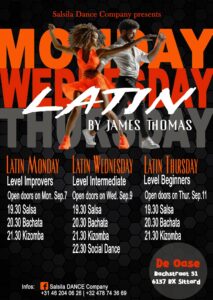 #New Classes in September 2026 #Latin Monday~Wednesday~Thrusday #De Oase Sittard