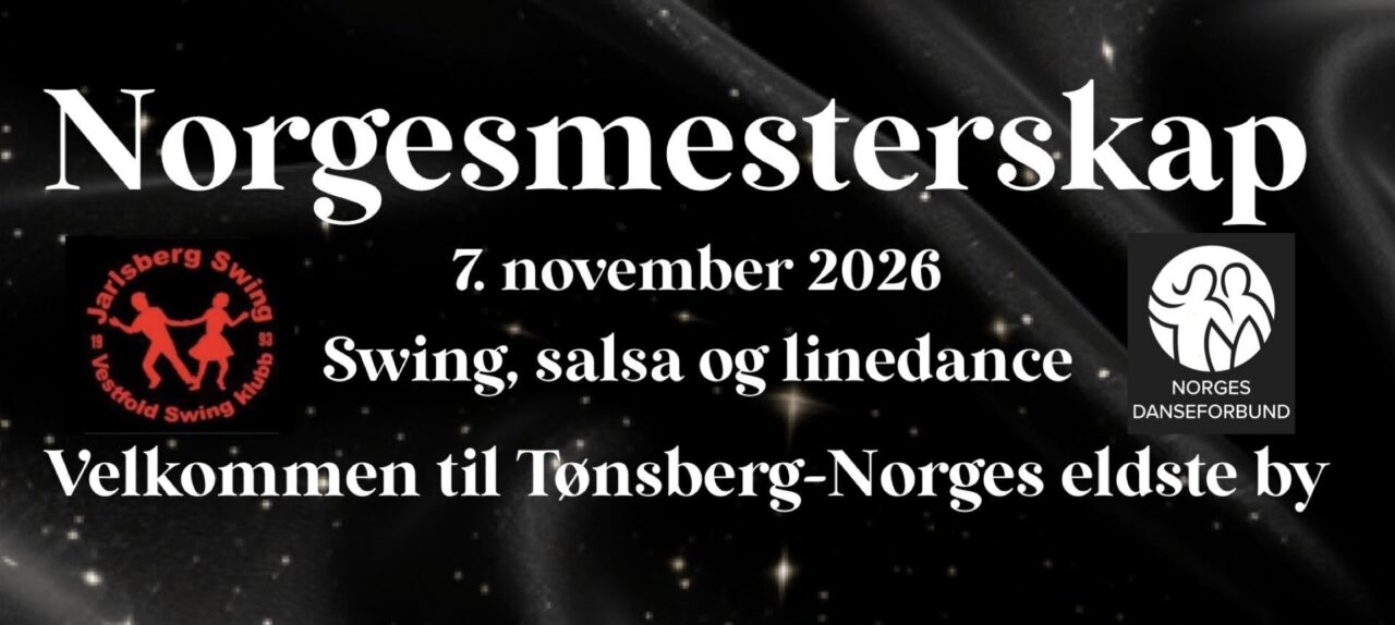 NM og regional konkurranse i Swing, Salsa og Linedance 2026 — Tønsberg
