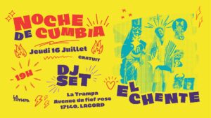 🔥 NOCHE DE CUMBIA À LA TRAMPA avec El Chente ! 🕺💃