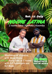 NOCHE LATINA #Sat. 11 July 2026 #de Oase Sittard