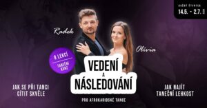 Nový kurz – VEDENÍ A NÁSLEDOVÁNÍ v afrokaribských tancích