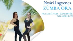 Nyári Szabadtéri Ingyenes Zumba órák a XIV. kerületben!