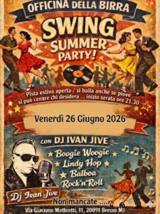 Officina della birra SWING SUMMER PARTY