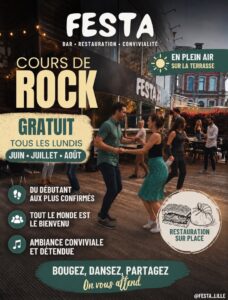 OPEN AIR • Cours & Soirées Rock Moderne GRATUITES