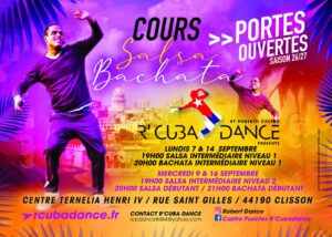 PORTES OUVERTES DE SALSA CUBAINE ET BACHATA 2026-2027